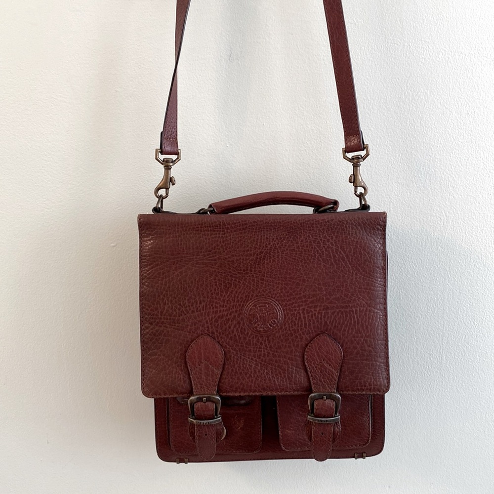 Uitello leather crossbody bag